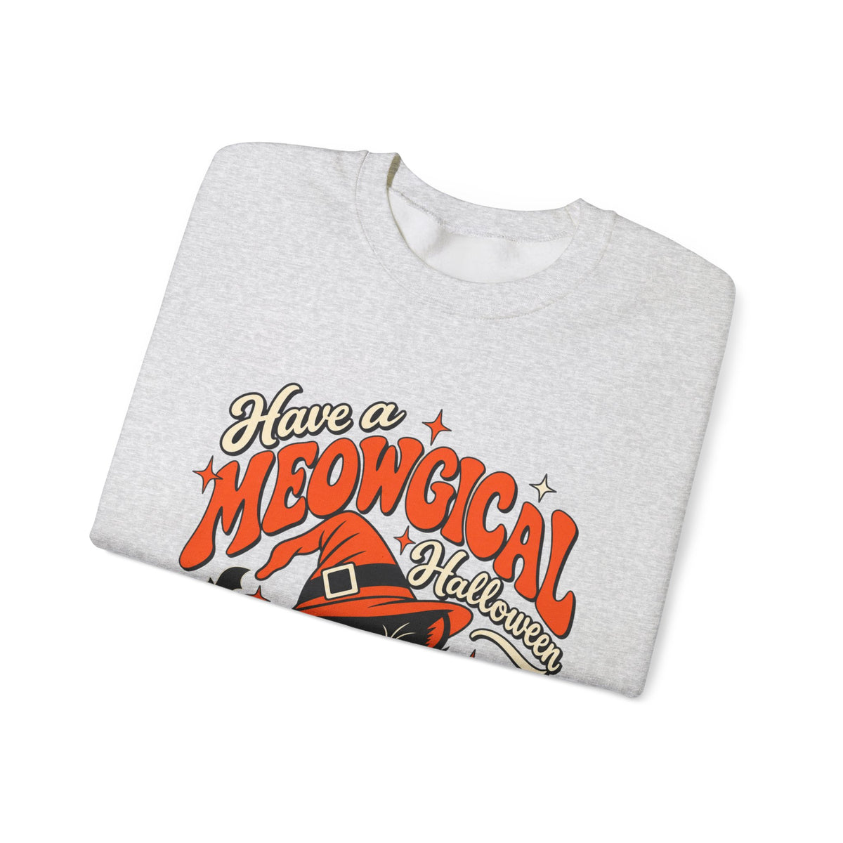 Meowgical Halloween Cat Sweatshirt