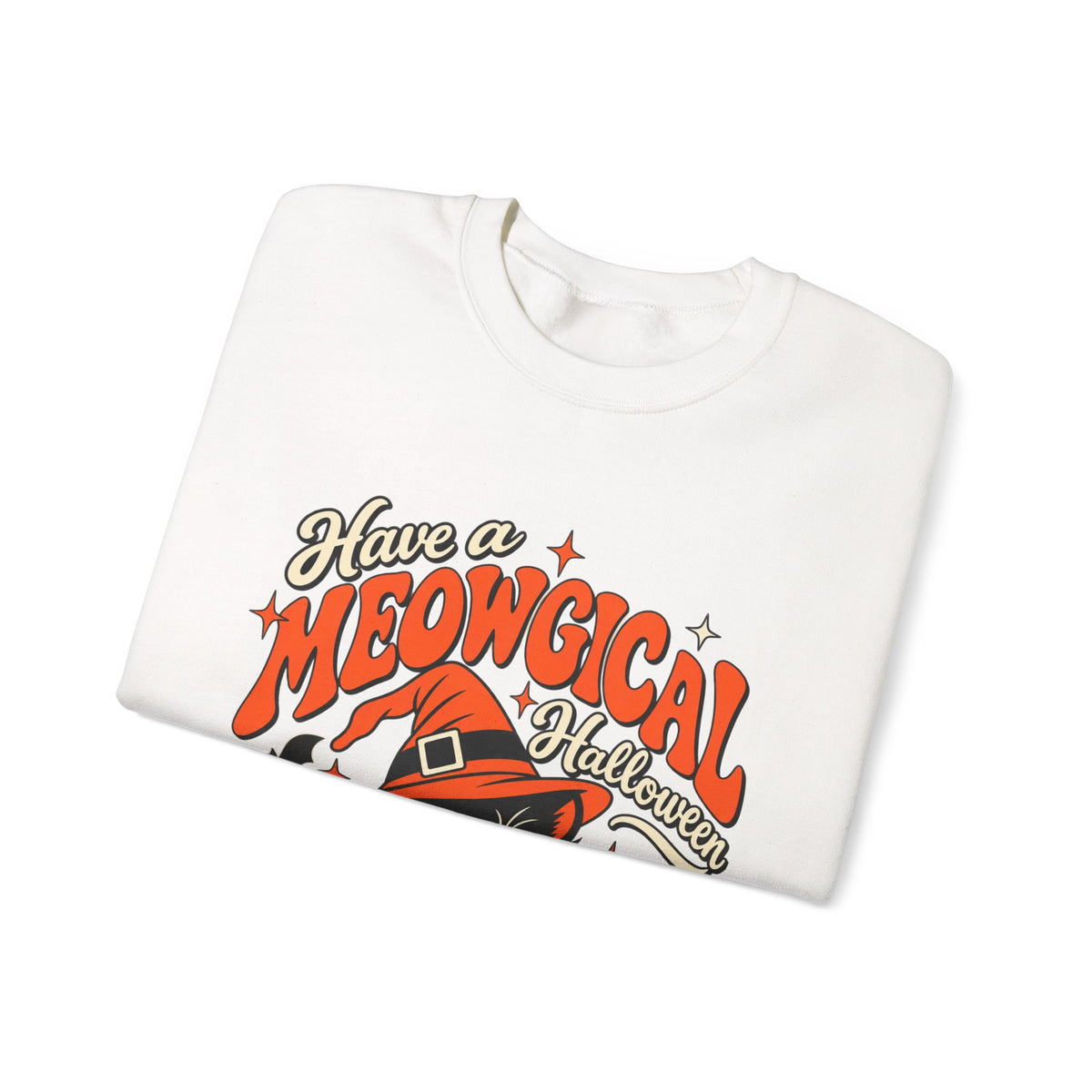 Meowgical Halloween Cat Sweatshirt